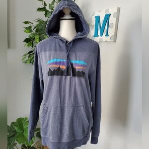 PATAGONIA Fitz Roy Banner Organic Cotton Hoodie M